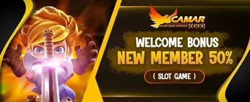 Bonus Member Baru Spesial 50% promotion banner